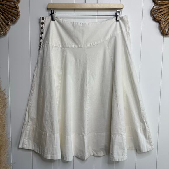 Free People set co-ord crop top and midi skirt pleated matching set boho XS - Picture 8 of 11